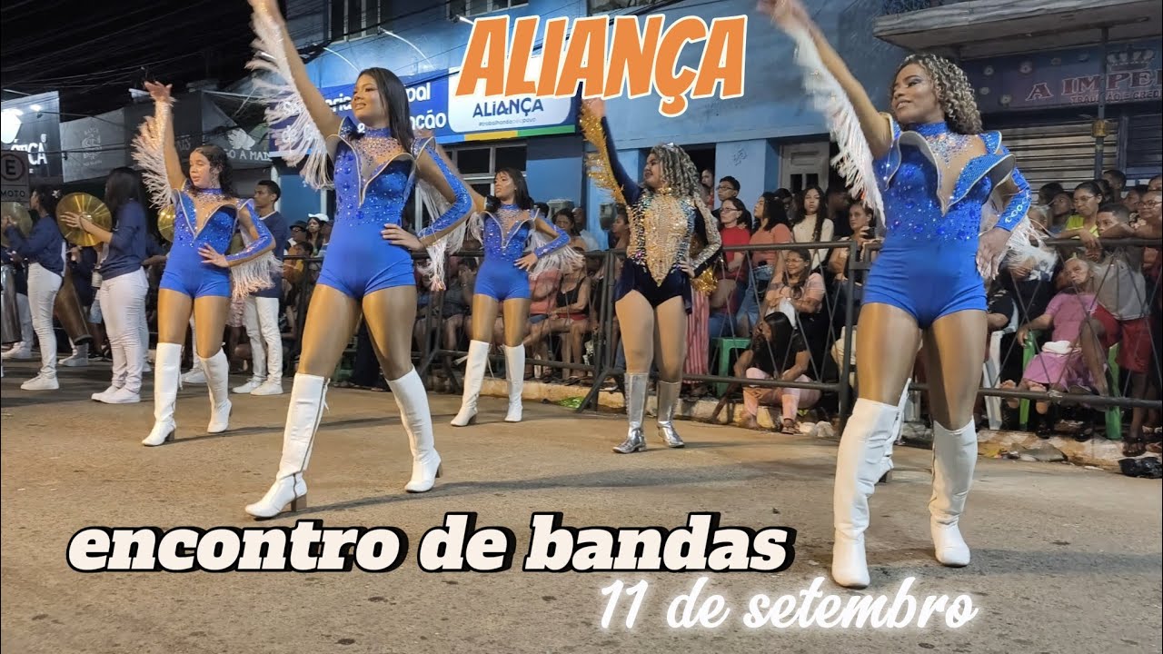 Encontro de bandas Aliança/ desfile cívico 