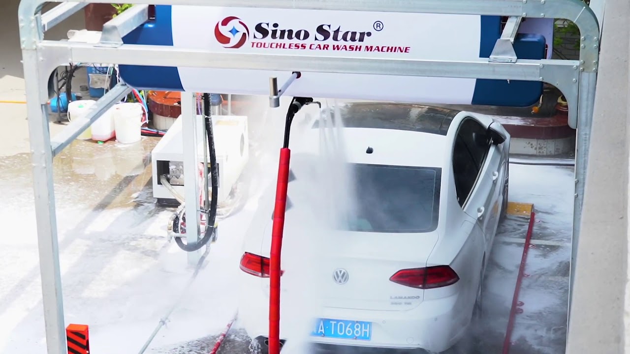 Touchless 360 car wash machine economical model T12 from Sino Star