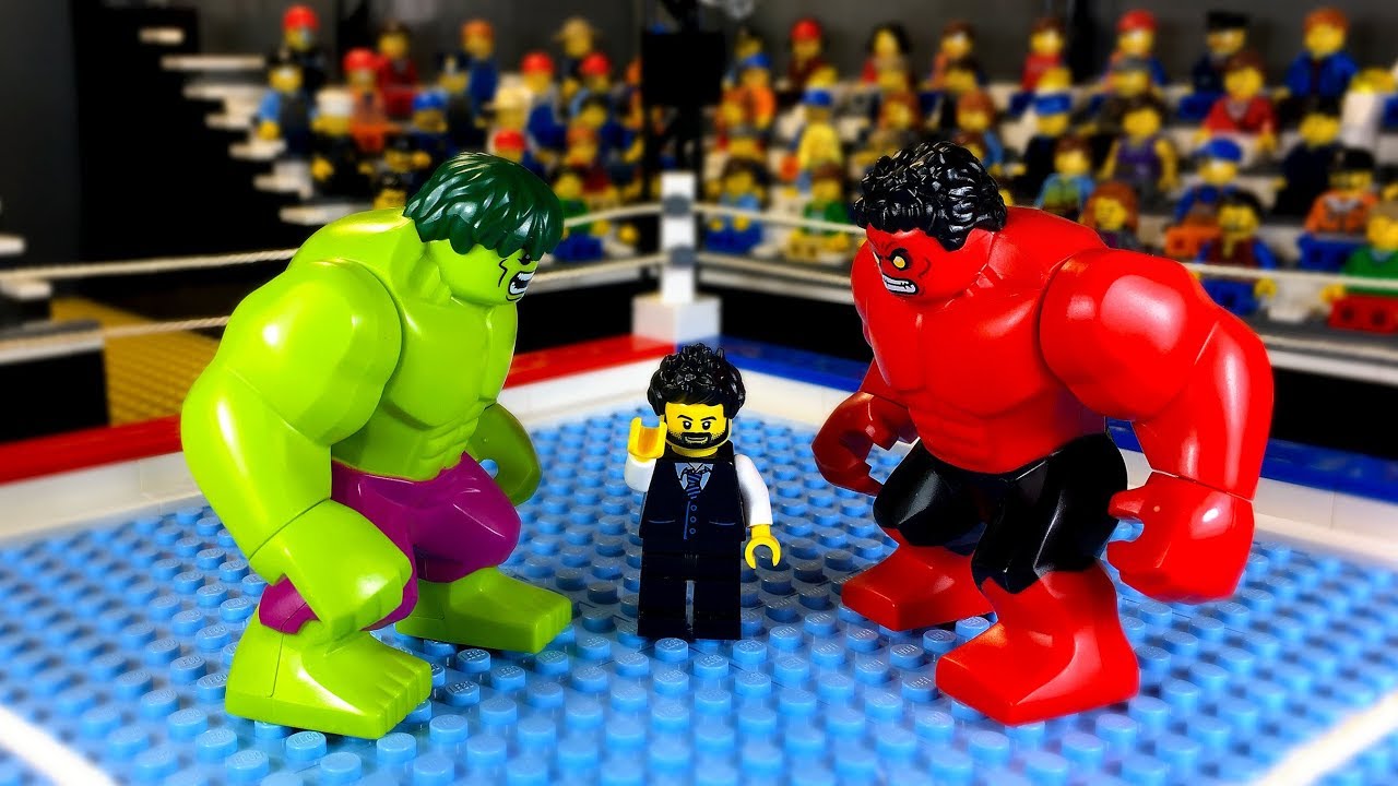 Халк против Красного Халка 🥊 LEGO Анимация про ХАЛКА