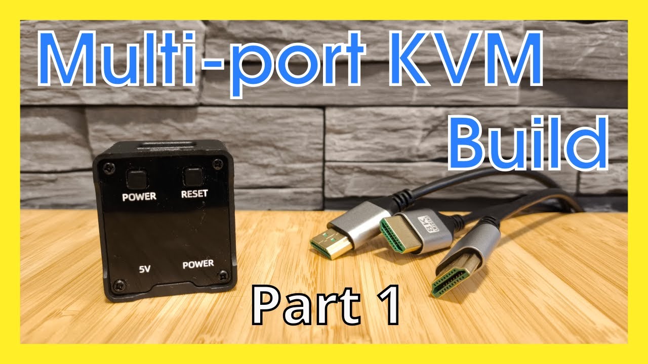 Budget Homelab KVM: Control 4+ PCs for 75% Less - part 1