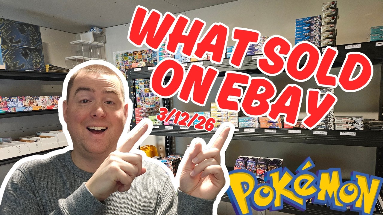 What Pokémon Cards Sold On eBay Today, PLUS Another Upgrade For Vending At Shows!