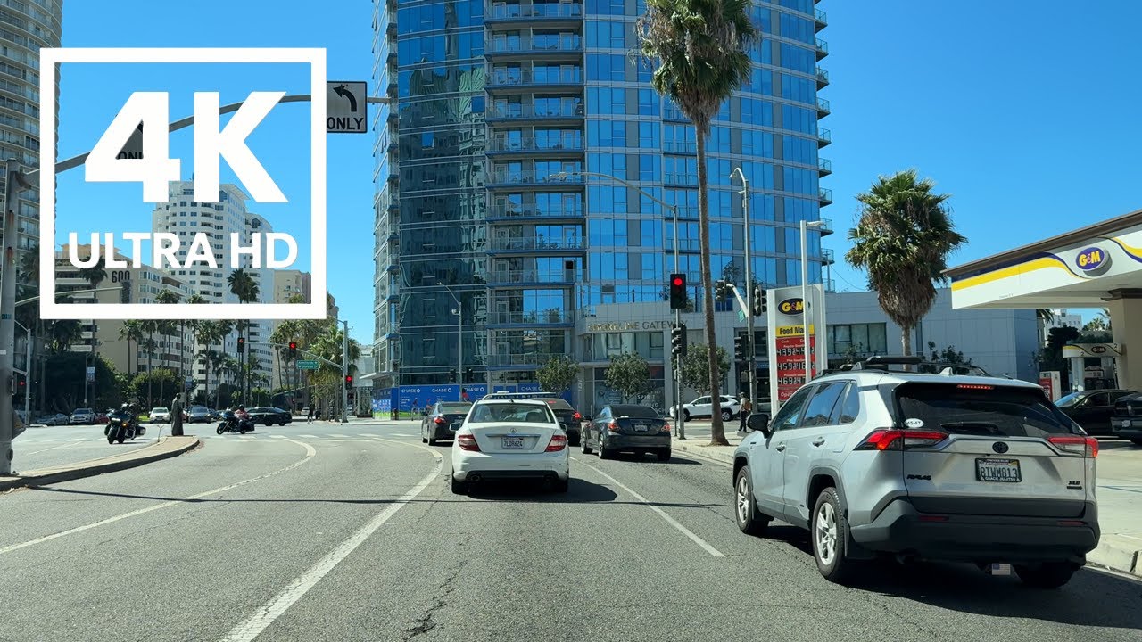 Long Beach Belmont Shore | 4K POV City Drive (California)