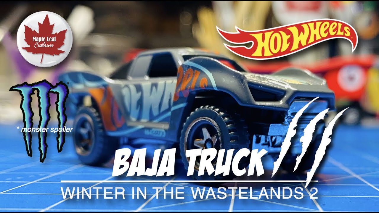 Hot Wheels Baja Truck (208) Winter in the Wastelands 2 - Monster Attack!