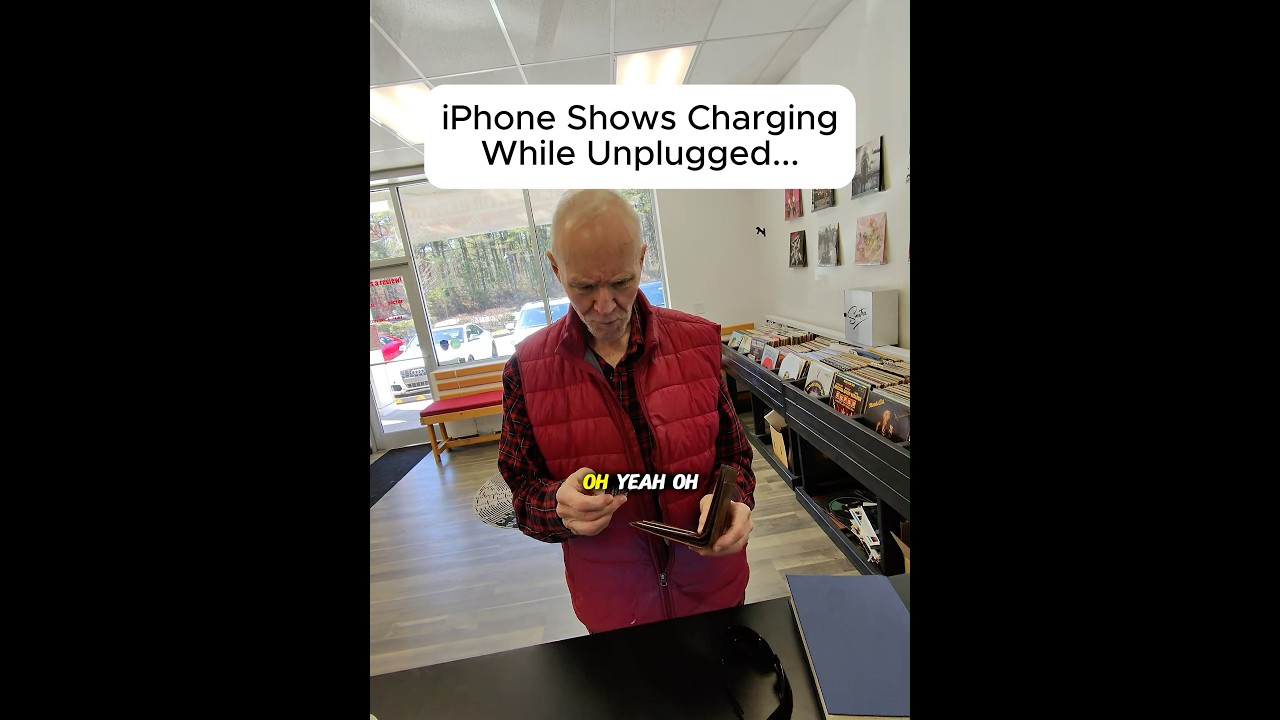 iPhone показывает зарядку, даже когда отключен от сети!!! #ремонтсломанныхустройств #смартфон #ре...