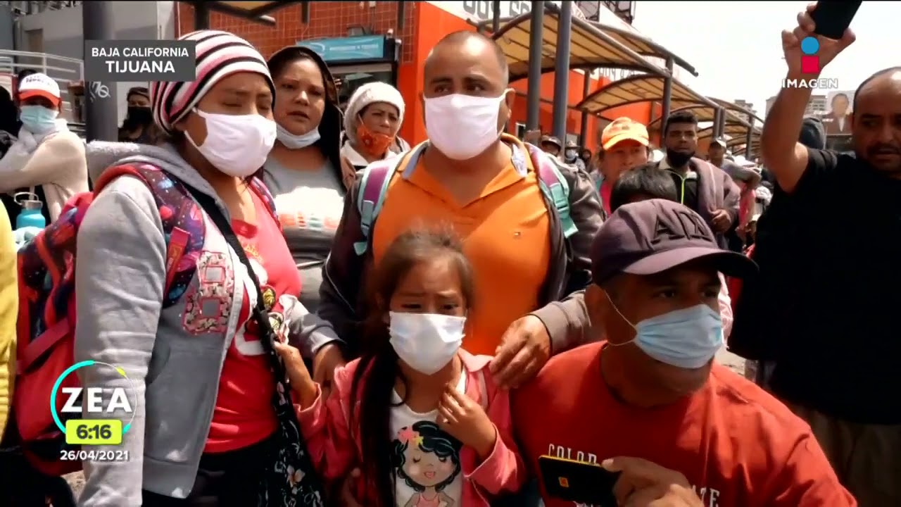 Migrantes se enfrentan con comerciantes en Tijuana | Noticias con Francisco Zea