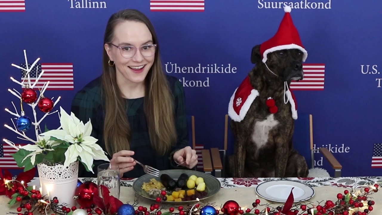 Americans Taste Estonian Christmas Food
