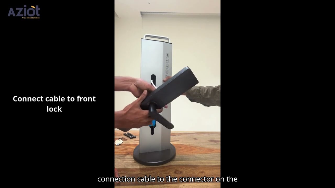 Aziot Digital Door Lock Installation | Biometric & RFID Smart Lock Features | Best Smart Lock 2025