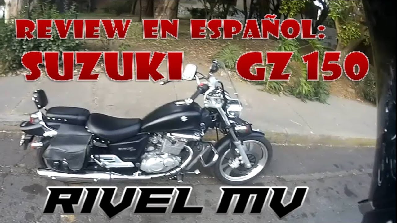 Suzuki GZ150 a prueba | Review en español
