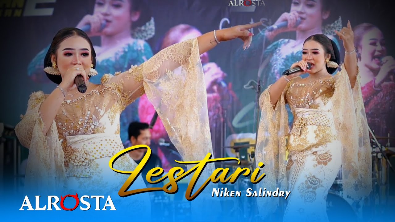 LESTARI - Niken Salindry Feat. ALROSTA Dongkrek Live SMK TUNAS HARAPAN Plupuh 2024