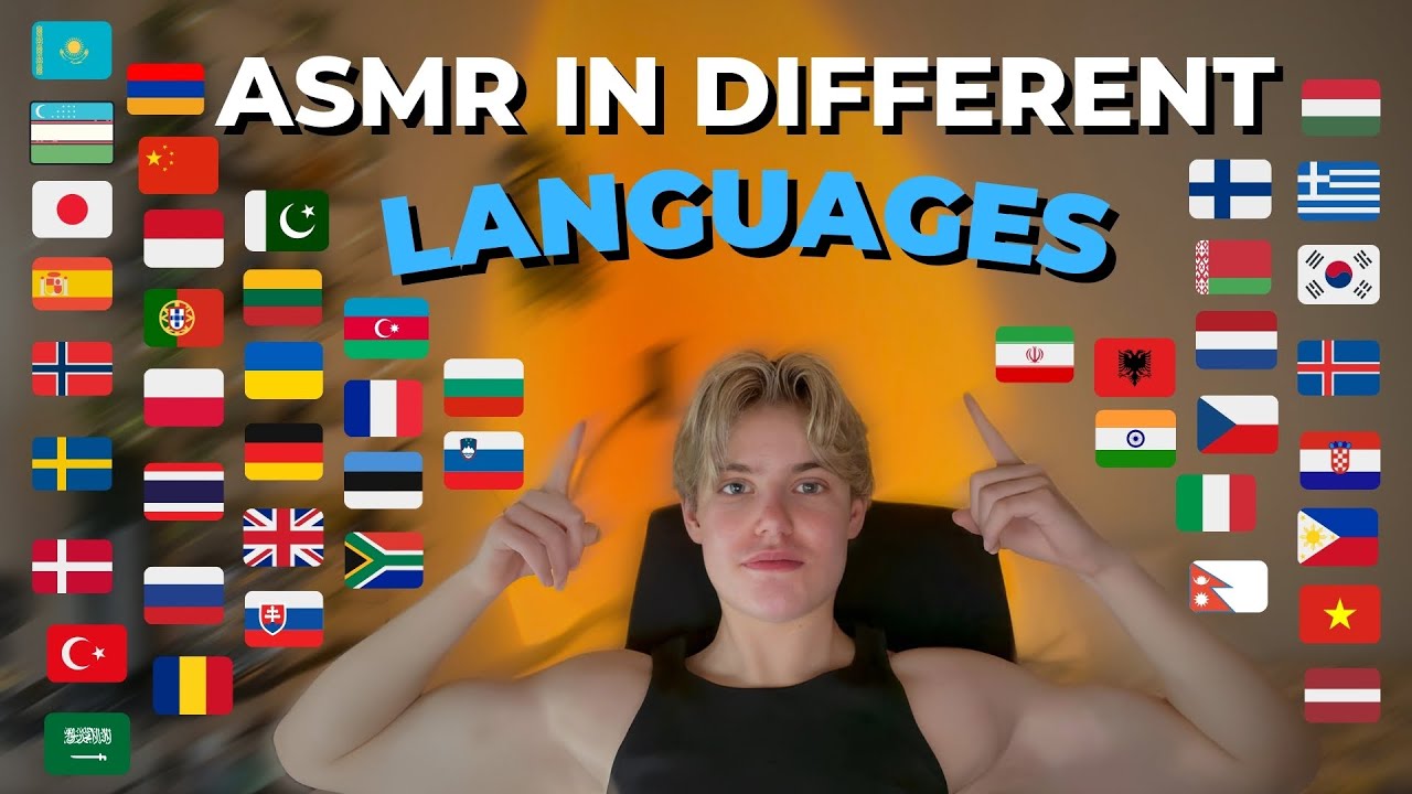АСМР │ Как сказать «Спать» на разных ЯЗЫКАХ — Расслабляюще, Для Сна😴