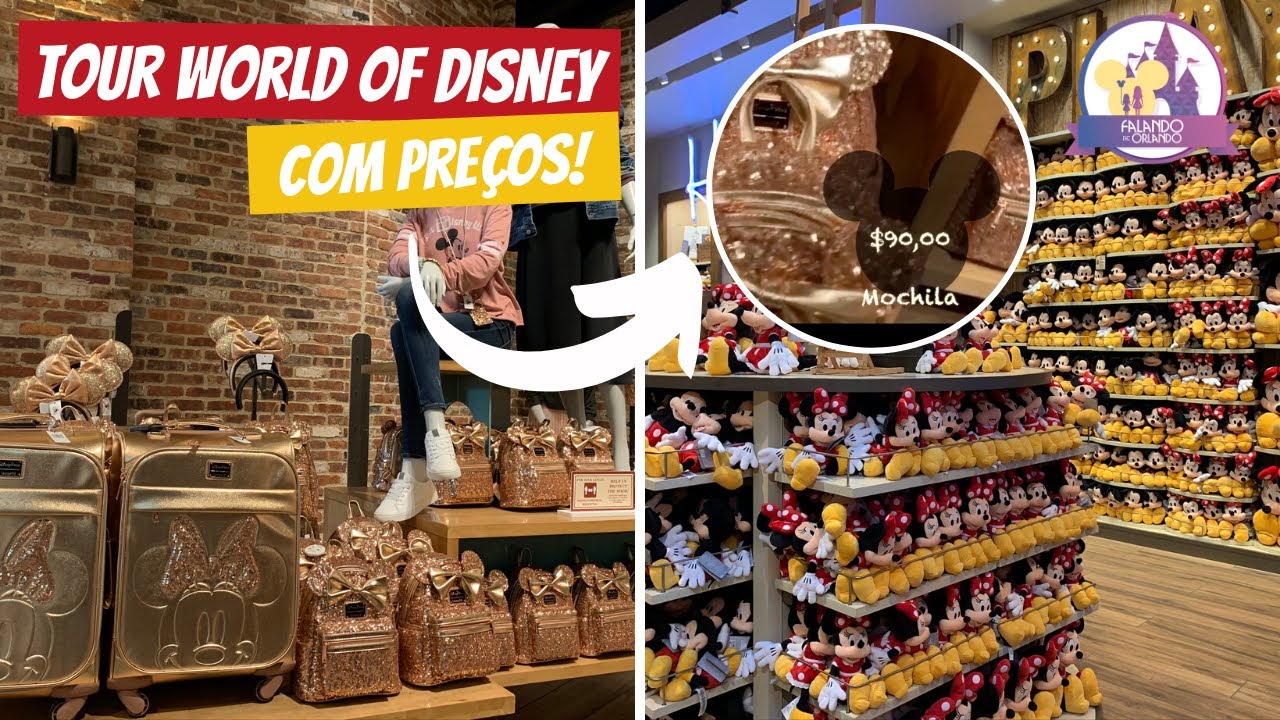 Tour na World of Disney | Compras em Orlando | Falando de Orlando