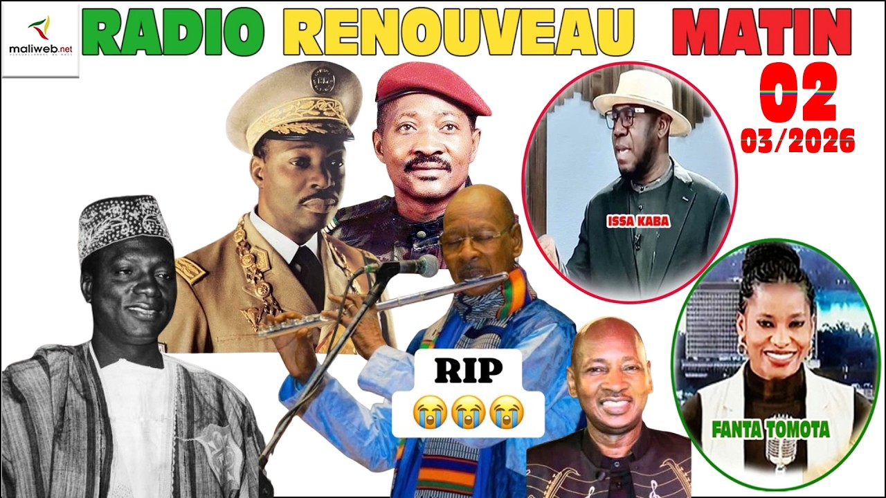 LE MATINAL DE LA RADIO RENOUVEAU FM du 02 Mars 2026