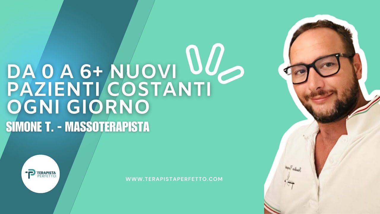 Da zero a 6 pazienti costanti al giorno | La storia di Simone Targetti