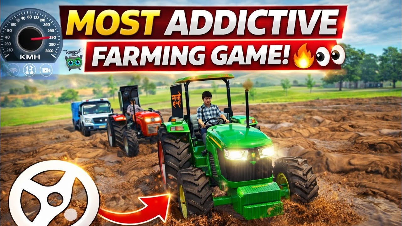 Driving Modified Thar Rocks and Digitrec Tractor john dear Swaraj855 and JCB tochan bus #tractor 