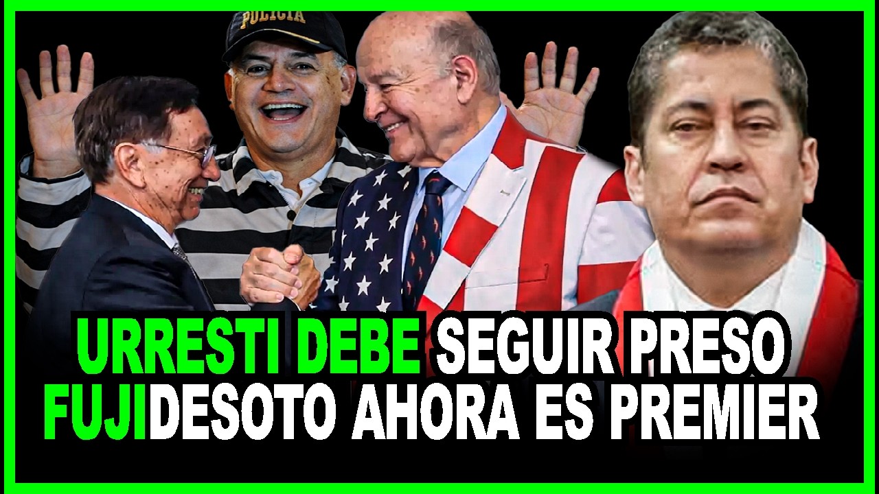 😱FUJIMORISTA DE SOTO PREIMER DE BALCAZAR, TC LIBERA A URRESTI ANALIZA EX TC ELOY ESPINOZA