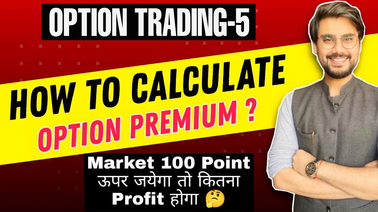 How to calculate OPtion premium|Option Premium Calculator? I By CA Rishi Rai I Option Trading part 5