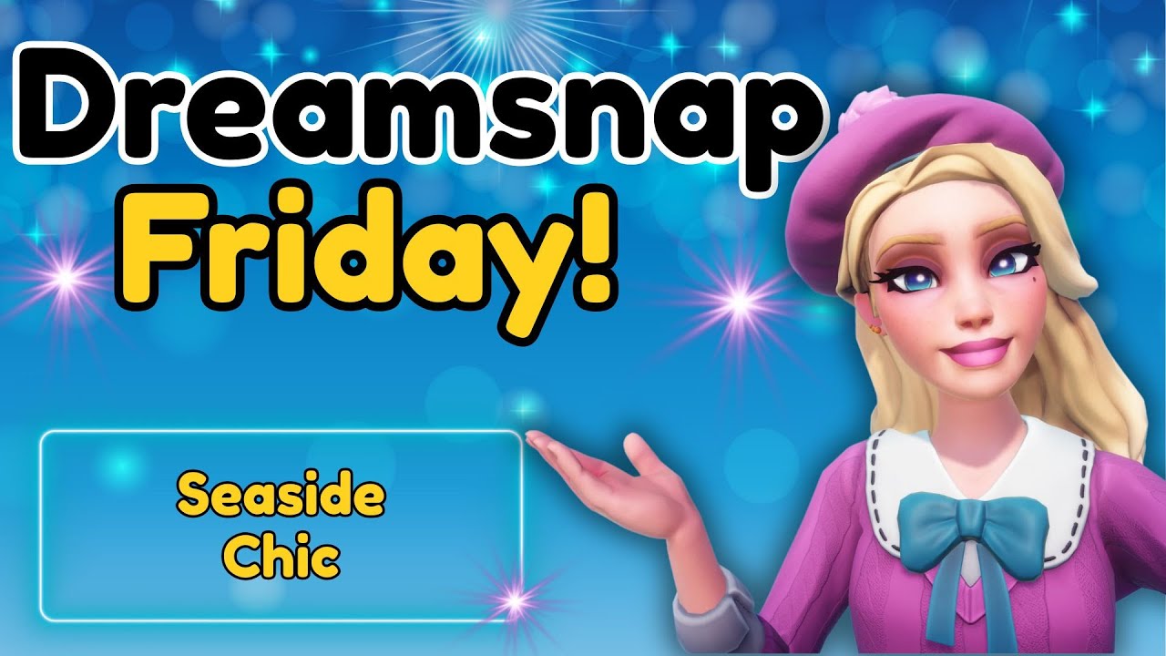 DreamSnap Friday in Disney Dreamlight Valley | Seaside Chic & Coastal Cozy Vibes 🌊✨
