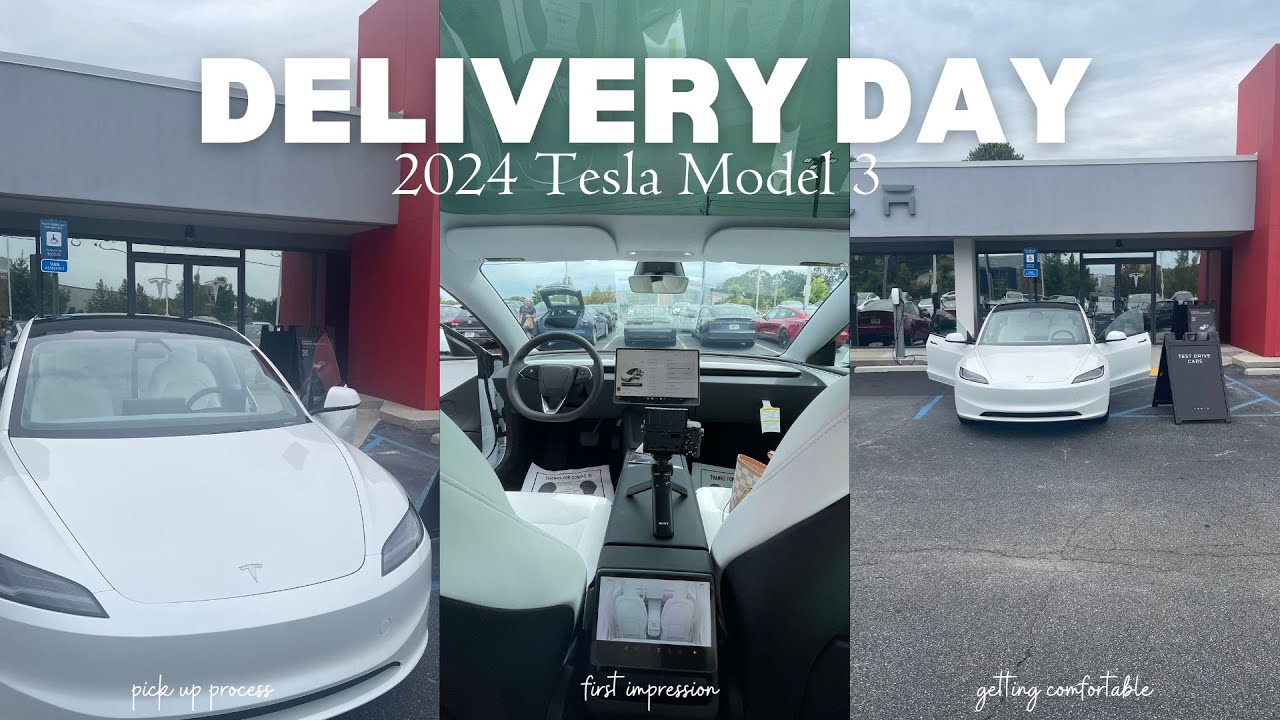 ДЕНЬ ДОСТАВКИ | Забираю свою новую Tesla Model 3 2024 года