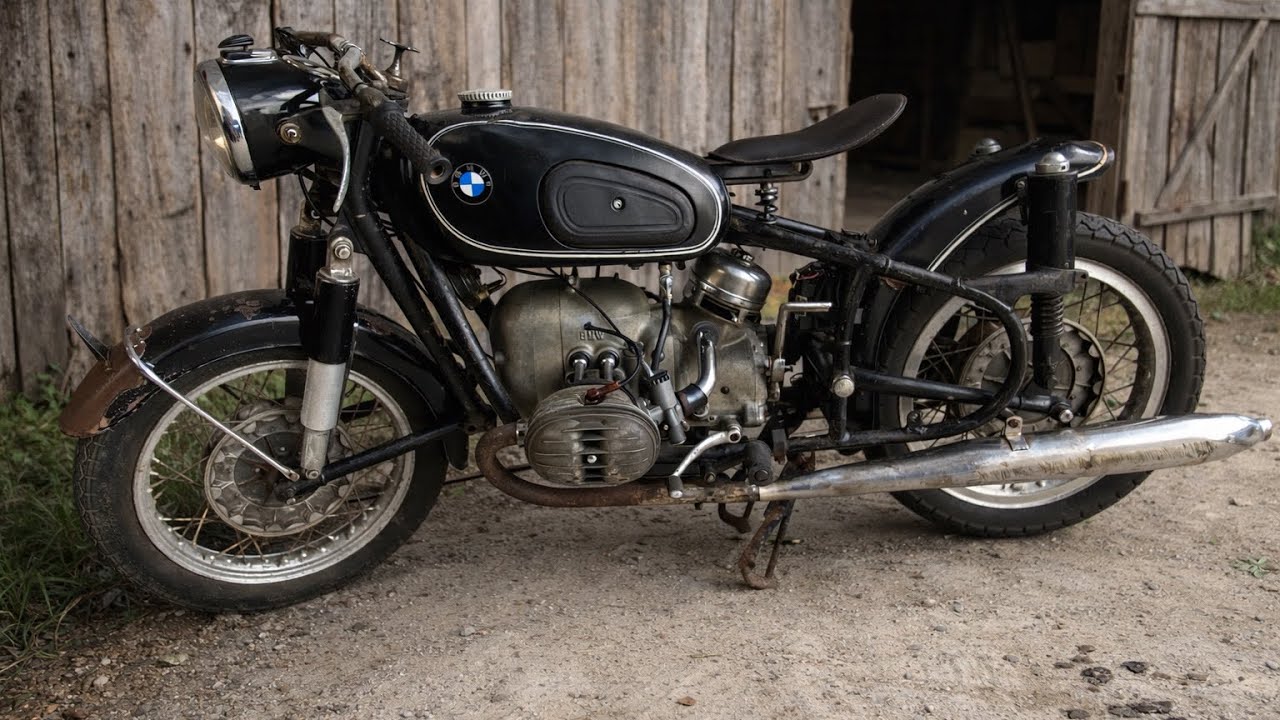 Garage Days Ep 2 BMW R60/2 rocker cover oil leak fix. #mechanic #bmwr60 
