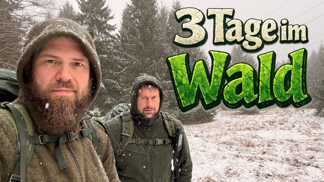 Autark durchs Unbekannte (3 Tage / 70 km / 2000 hm) | Waldläufer 7 Gipfel Bushcraft Trekking Tour