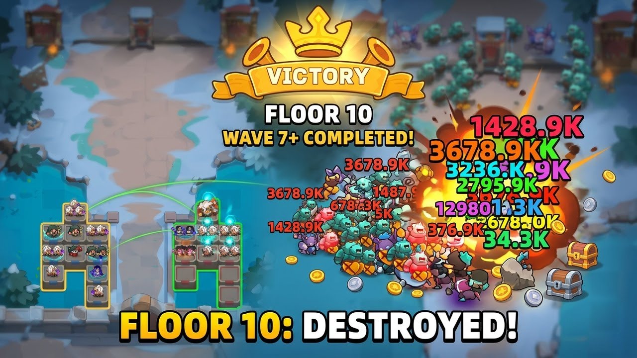 We Tested The Insane Coop Strategy That Gives 100% Win Rate Co Op Floor 10 Destroyed