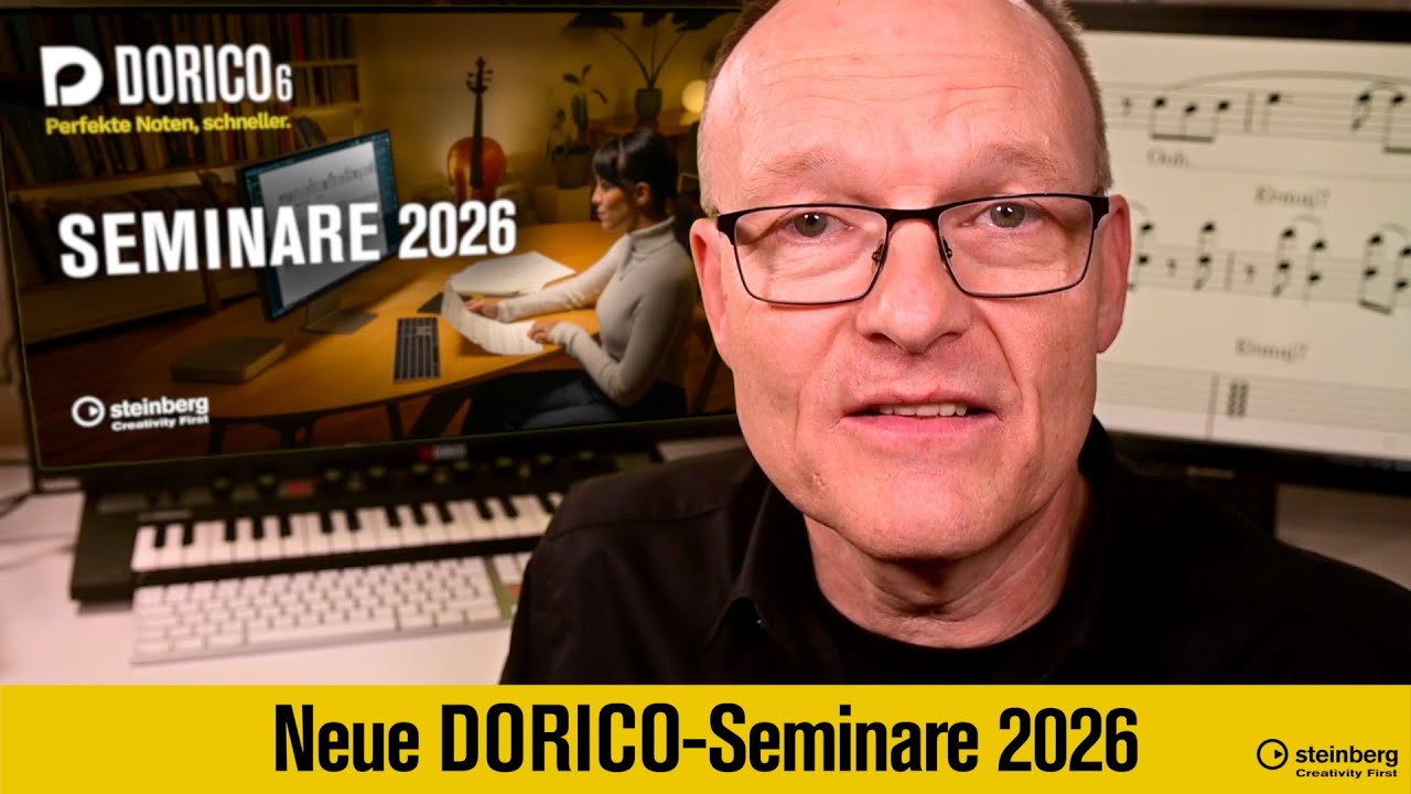 Neue DORICO-Seminare 2026 (German)