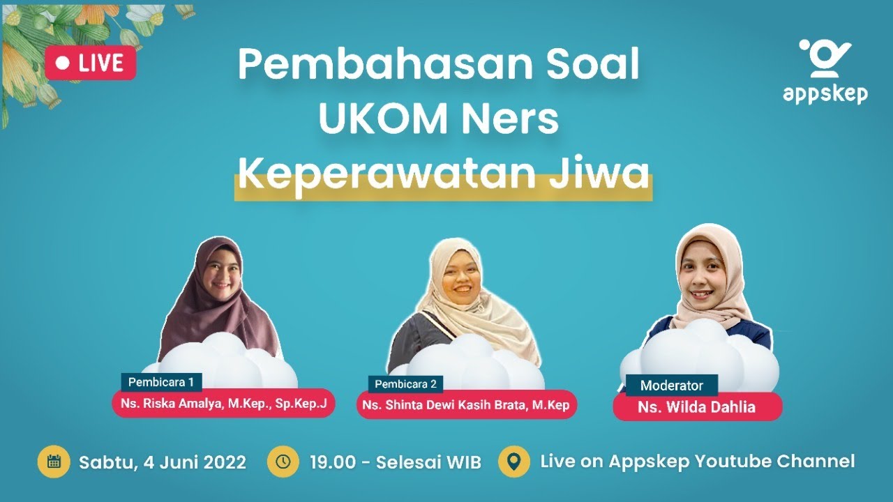PEMBAHASAN SOAL UKOM NERS - KEPERAWATAN JIWA