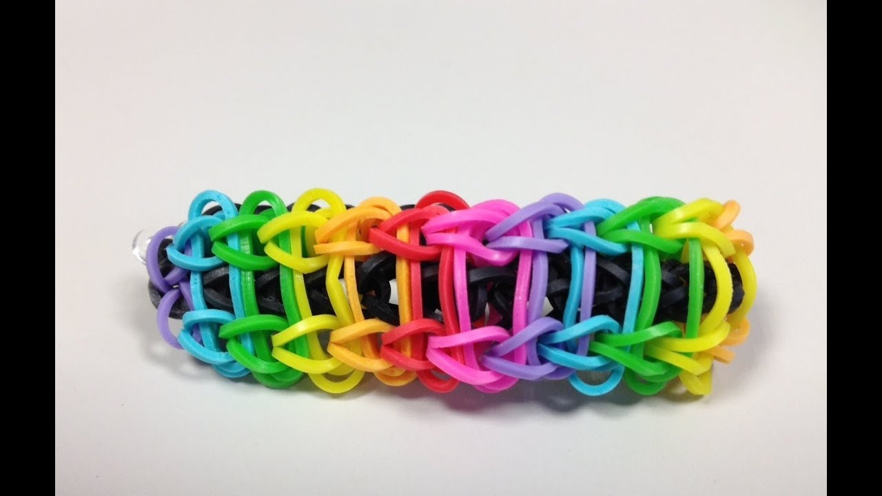 Bandaloom: How to Make a Ladder Bracelet.