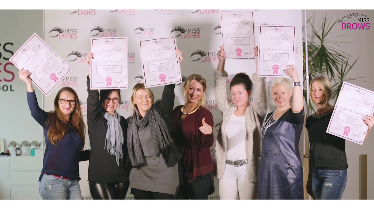 Wie sieht eine Microblading Schulung bei Miss Brows aus?