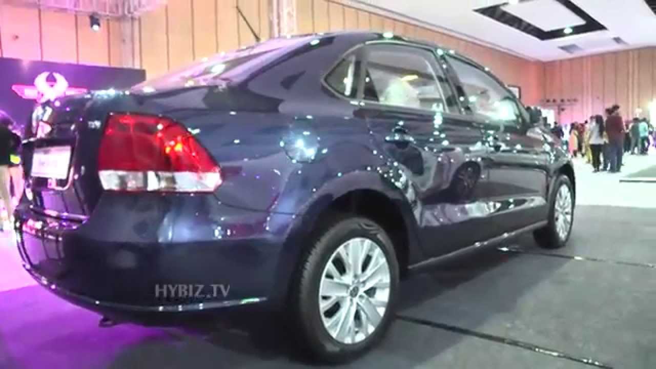 Volkswagen Vento Exterior & Interior Review At International Auto Show 2015 - Hybiz.tv