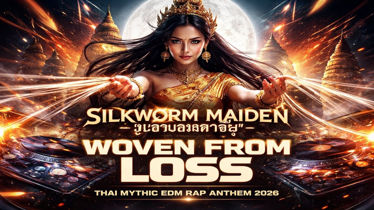 SILKWORM MAIDEN (ตำนานกุดนางใย) — “WOVEN FROM LOSS” | Thai Mythic EDM Rap Anthem 2026 🧵🌕🔥