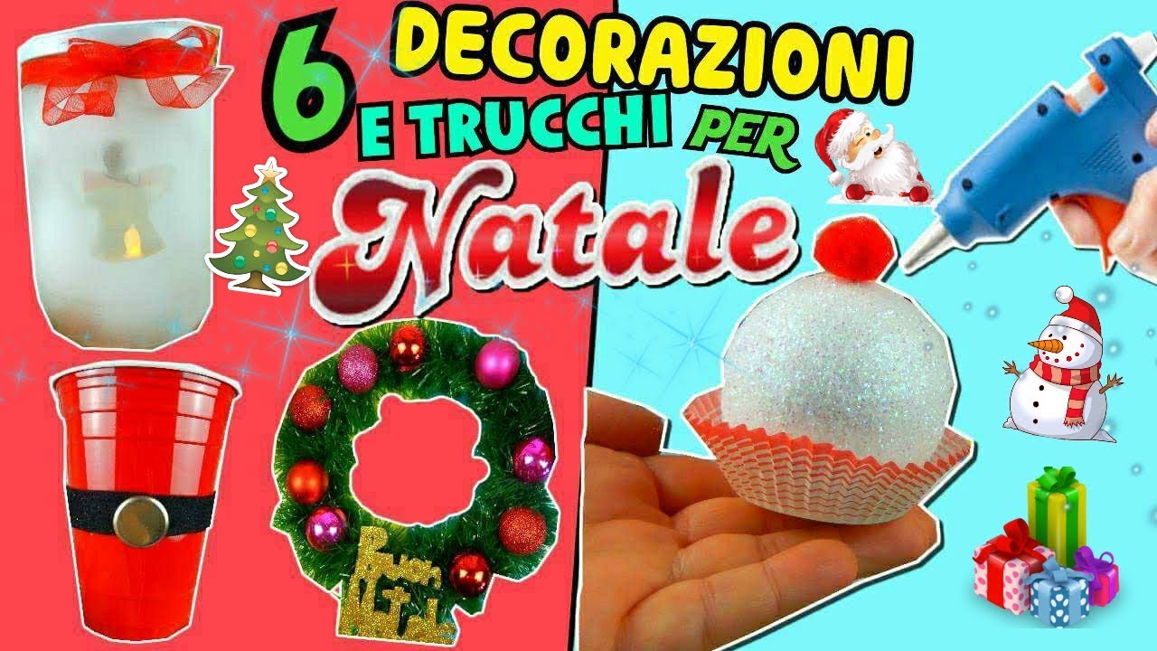 6 TRUCCHI e DECORAZIONI PER NATALE CHE DEVI CONOSCERE!(CHRISTMAS LIFE HACKS DIY!) Iolanda Sweets