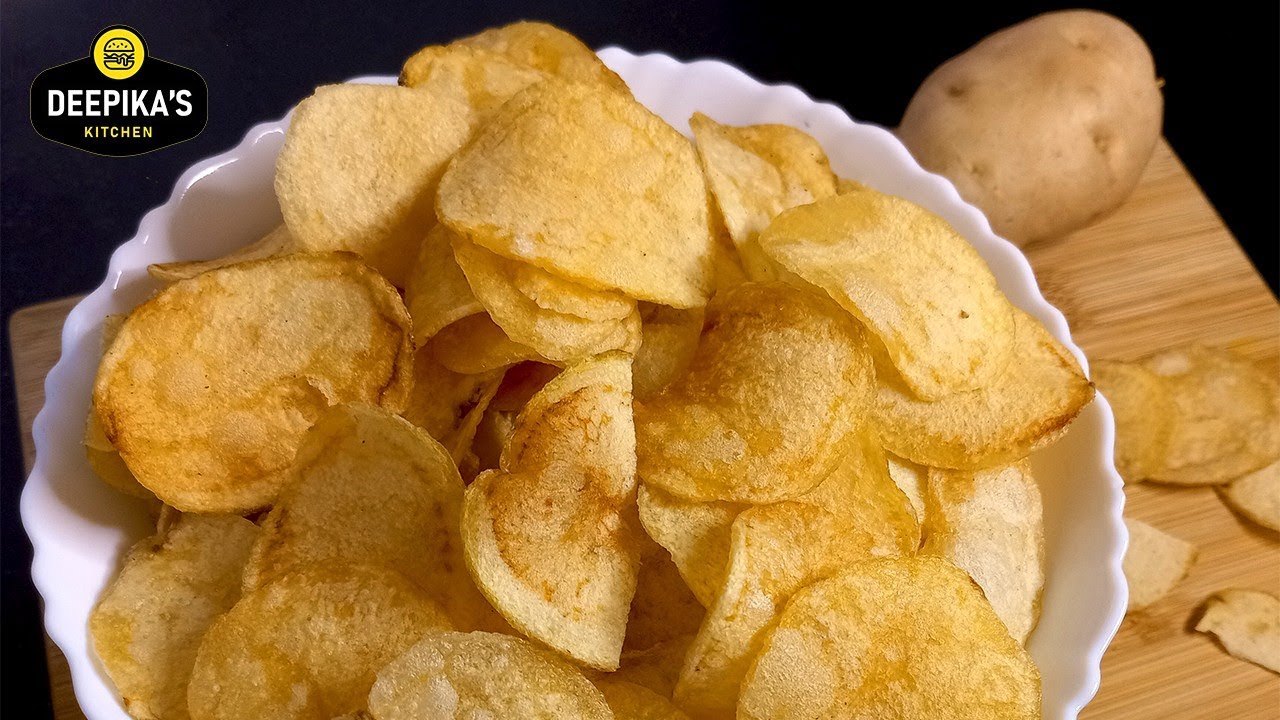 Summer Special Crispy Instant Potato/Aloo Chips Recipe | Potato Wafers | Deepika's Kitchen