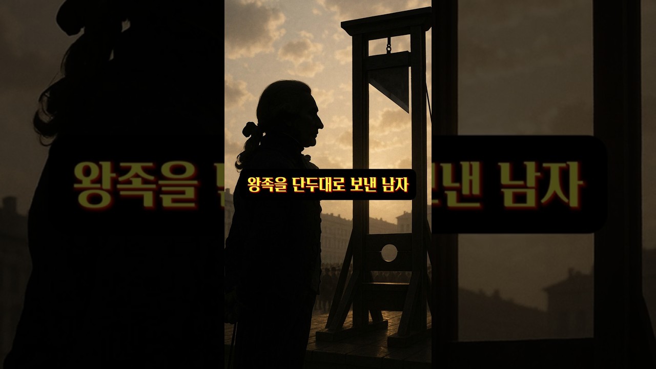 왕족을 단두대로 보내버린 남자-로베스피에르 #그시절DORAI