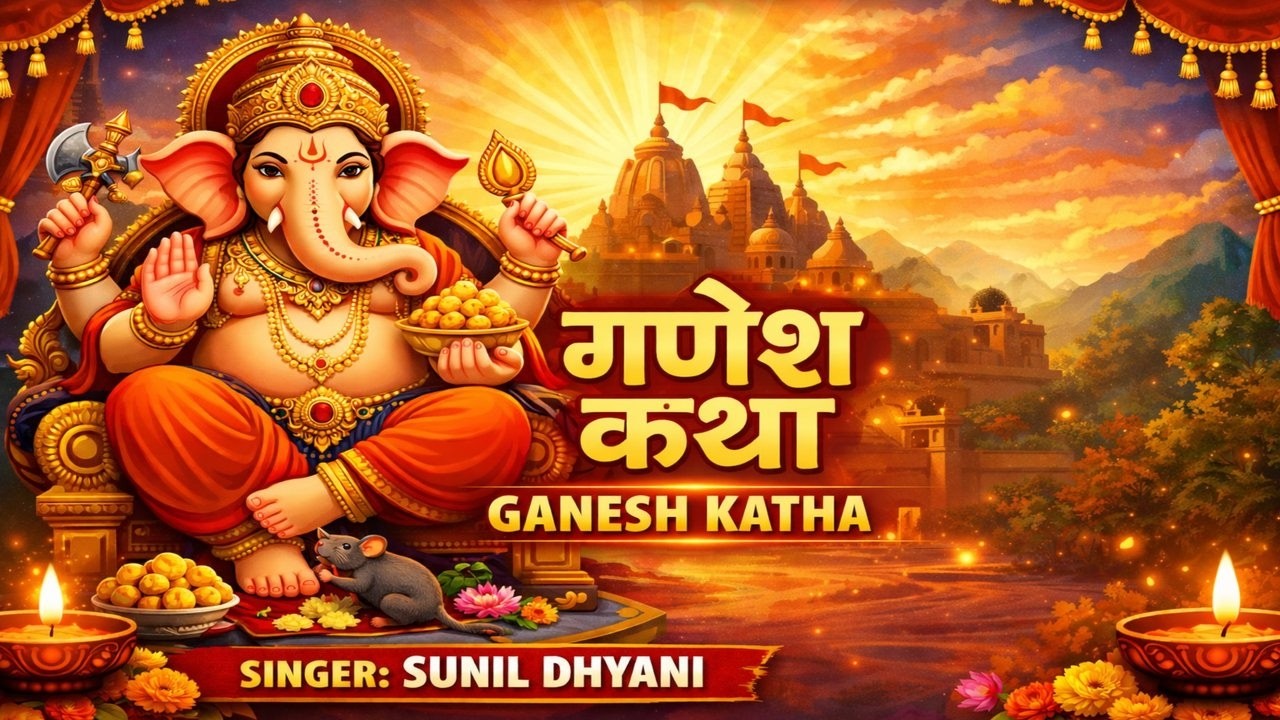 गणेश कथा 🙏 Divine Shri Ganesh Story | Ganesh Vandana |
