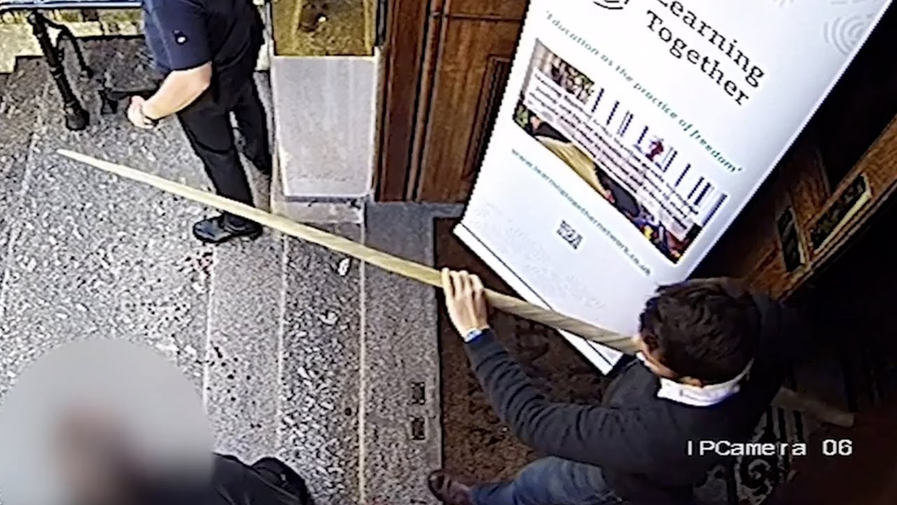 London Bridge inquest: Bystander chases terrorist with Narwhal tusk