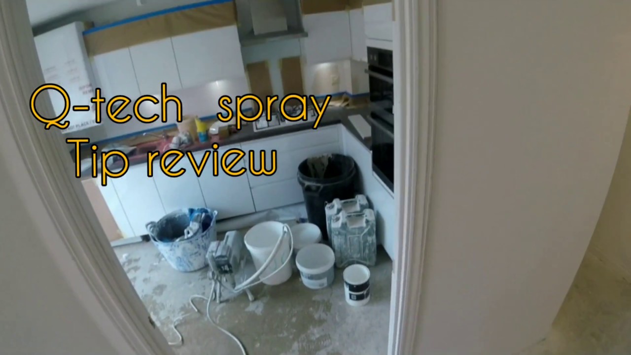 Q-tech ultra finish spray tip review