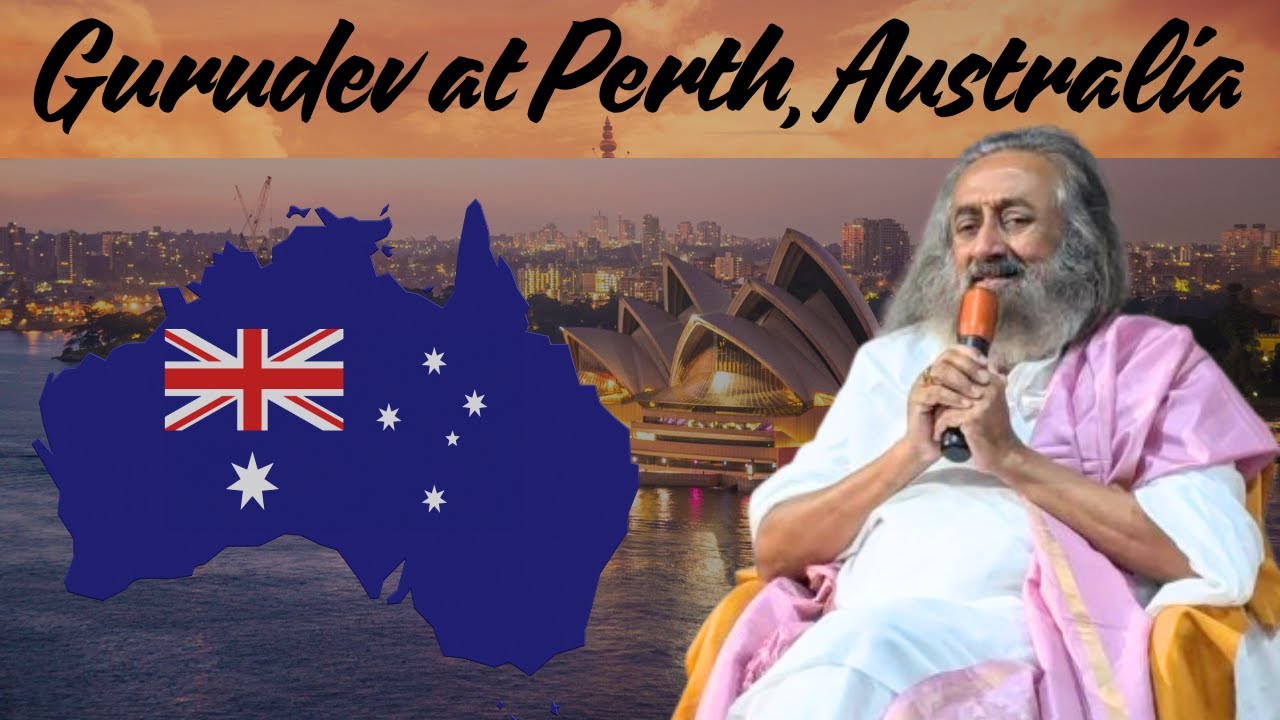 Sri Sri Ravi Shankar Reached Perth, Australia