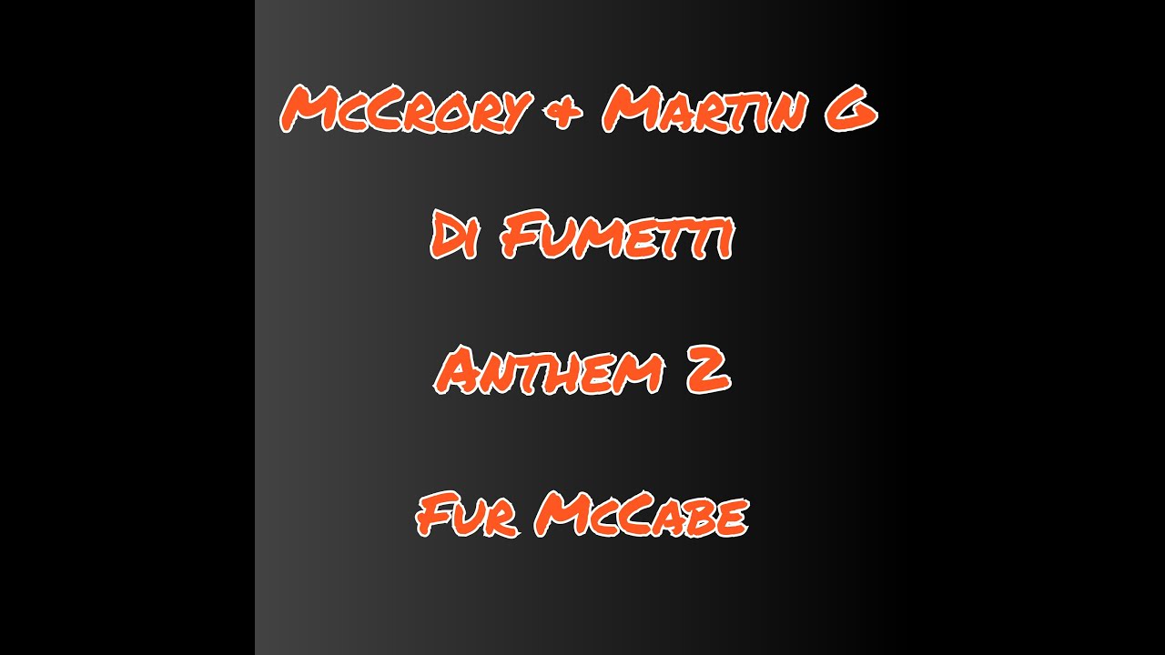 McCrory & Martin G - Di Fumetti - Anthem 2 ( Fur McCabe ) 20