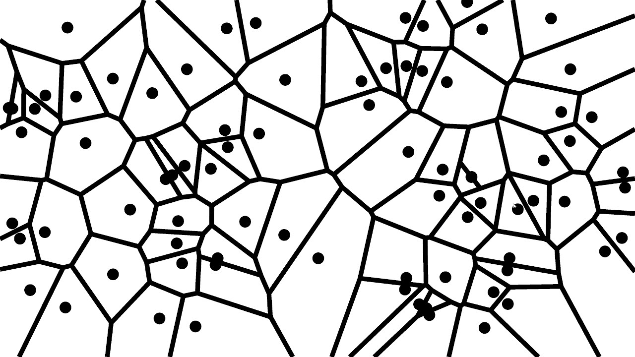 Voronoi Diagrams Animated