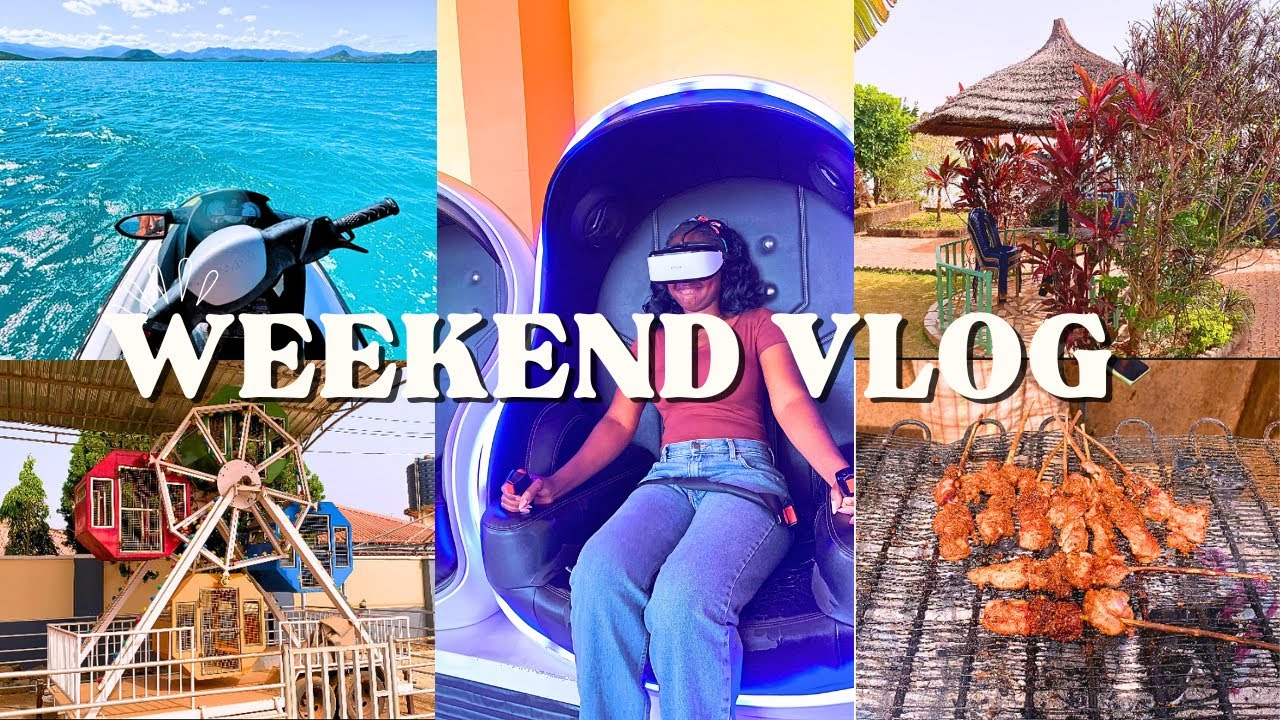 LIVING ALONE | Weekend vlog | Jetskiing + girls hangout + trying a new recipe  +  resort and games