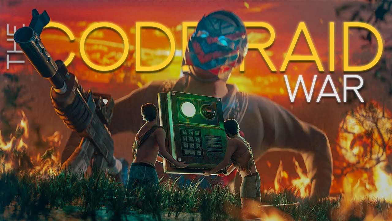 A Solo Players Victory in the CODE RAID War - a Rust Movie