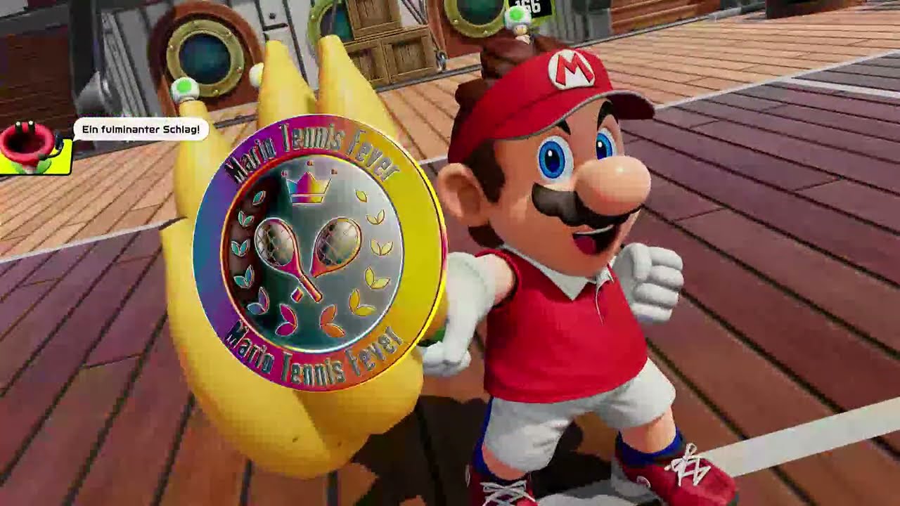 BeastCraftGaming Mario Tennis Fever Online Batlle rank batlle Super Mario vs Waluigi
