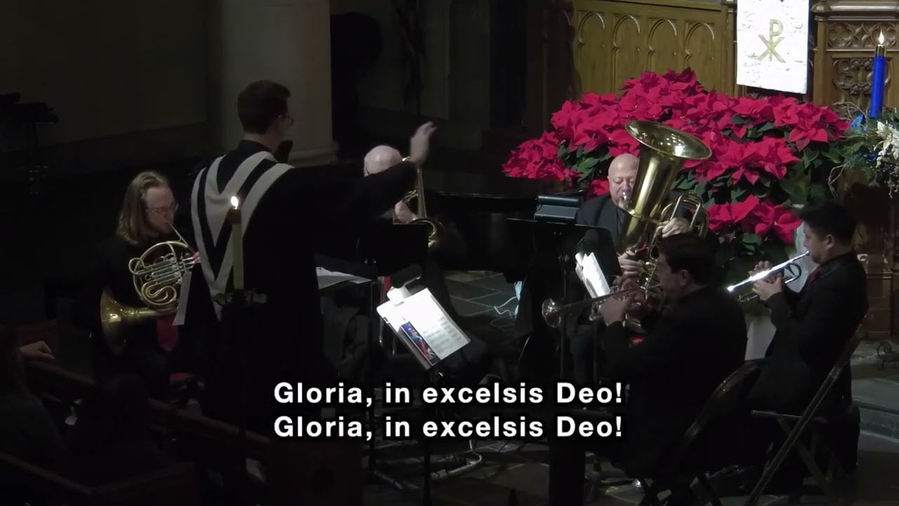 Brenda Portman: Angels We Have Heard on High (brass/organ/concertato)