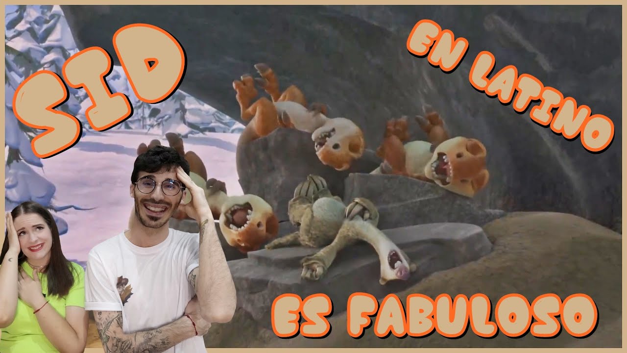 ESPAÑOLES REACCIONAN A DOBLAJE LATINO VS ESPAÑOL DE SID/ICE AGE #ICEAGE #DOBLAJES