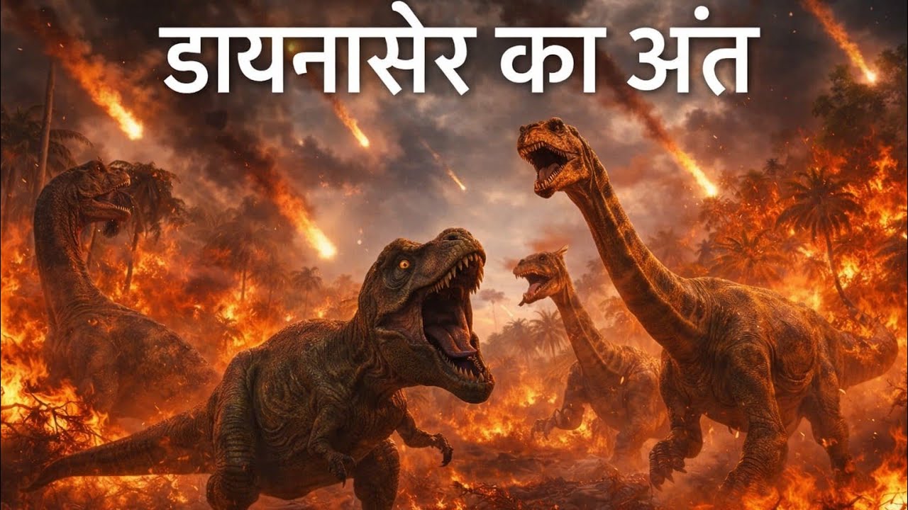 कैसे खत्म हुए डायनासोर? dinosaurs khatam kaise huye