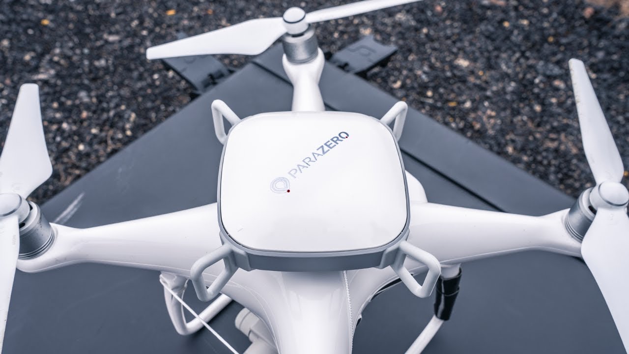 Drone Parachute Safety System - ParaZero SafeAir Phantom