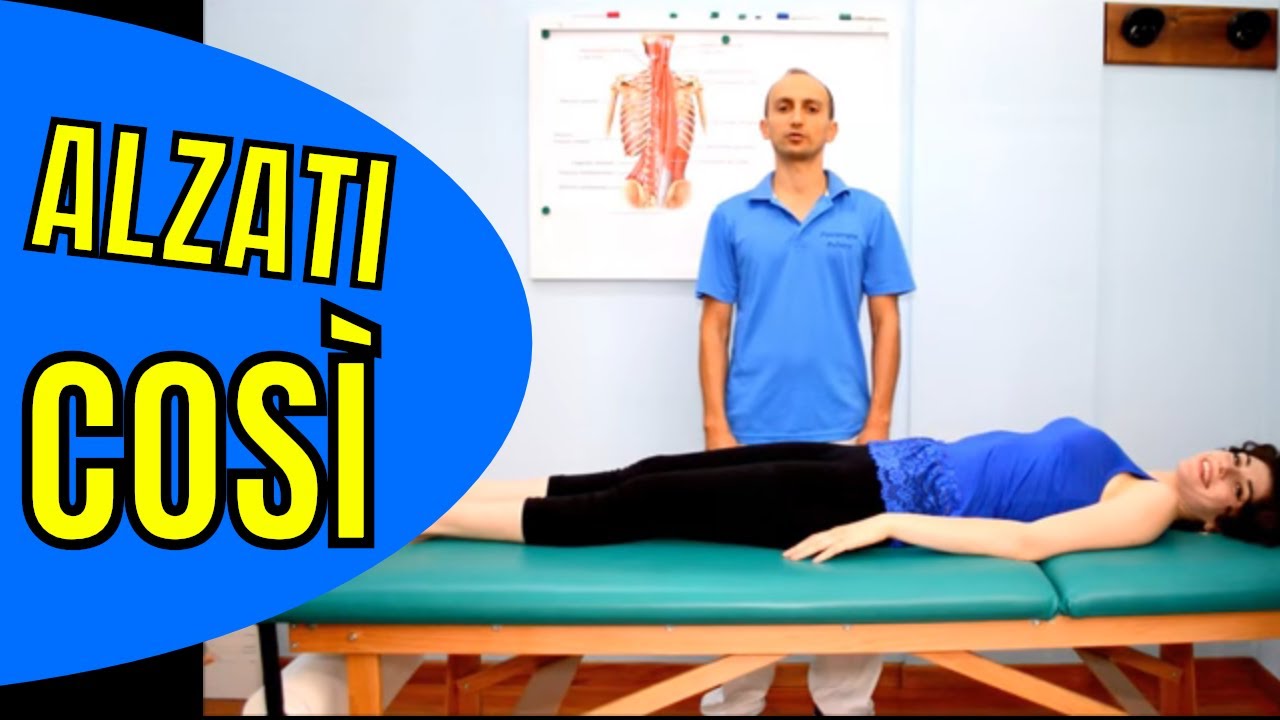 Come Alzarsi da Letto col Mal di Schiena (testato)
