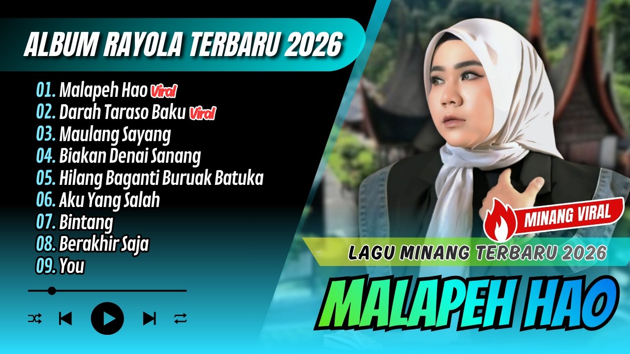 Rayola - MALAPEH HAO - DARAH TARASO BAKU | MAULANG SAYANG || LAGU MINANG TERPOPULER 2026