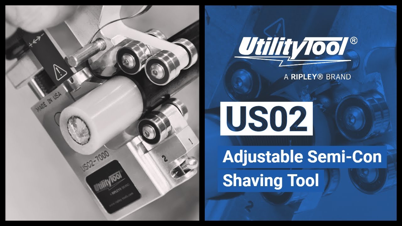 UtilityTool® US02 Adjustable Cable Semi-Con Shaving Tool